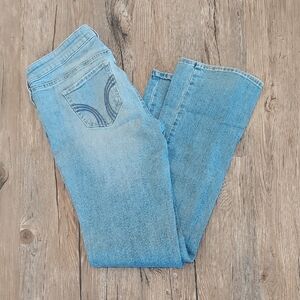 Hollister Light Blue Straight Leg Jeans